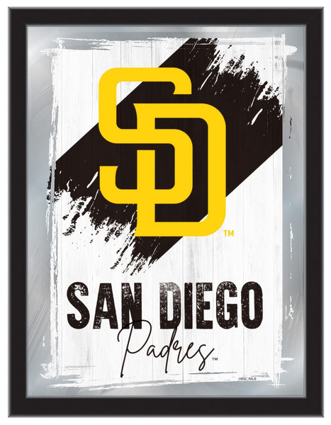 San Diego Padres MLB Wall Logo Mirror