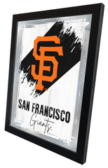 San Francisco Giants MLB Wall Logo Mirror