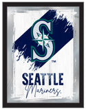 Seattle Mariners MLB Wall Logo Mirror