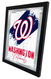 Washington Nationals MLB Wall Logo Mirror