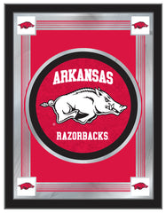 Arkansas Razorbacks Logo Mirror by Holland Bar Stool Company
