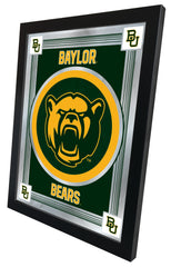 Baylor Bears Logo Mirror Logo Mirror Side View by Holland Bar Stool Company