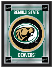 Bemidji State Beavers Logo Mirror by Holland Bar Stool Company
