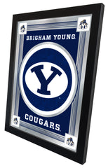 BYU Cougars Logo Mirror Side View by Holland Bar Stool Company