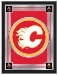 Calgary Flames NHL Hockey Team Logo Mirror