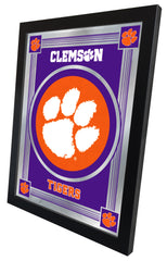 Clemson Tigers Logo Mirror Side View by Holland Bar Stool Company