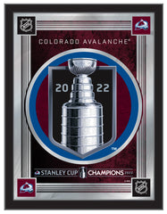 17" X 22" Colorado Avalanche 2022 Stanley Cup Logo Mirror