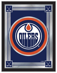 Edmonton Oilers NHL Hockey Team Logo Mirror