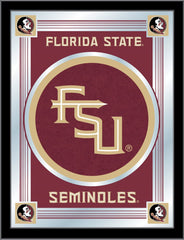 Florida State University Seminoles FSU Script Logo Bar Mirror