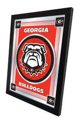 Georgia Bulldogs Logo Mirror Side View by Holland Bar Stool Company