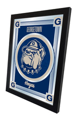 Georgetown Hoyas Logo Mirror Side View by Holland Bar Stool Company