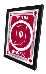 Indiana Hoosiers Logo Mirror Side View by Holland Bar Stool Company