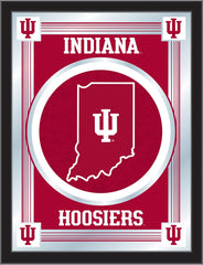 Indiana Hoosiers Logo Mirror by Holland Bar Stool Company