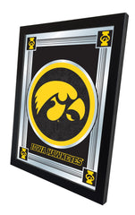 Iowa Hawkeyes Logo Mirror Side View by Holland Bar Stool Company