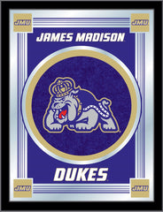 James Madison Dukes Logo Mirror by Holland Bar Stool Company