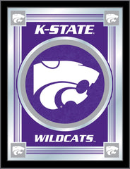 Kansas State Wildcats Logo Mirror by Holland Bar Stool Company