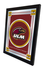 ULM Warkhawks Head Logo Mirror Side View by Holland Bar Stool Company
