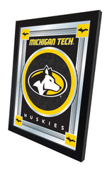 Michigan Tech University Huskies Logo Mirror Side View