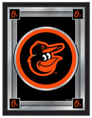 Baltimore Orioles Logo Mirror | Major League Base Mirror