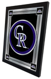 Colorado Rockies MLB Logo Mirror
