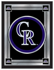 Colorado Rockies Logo Mirror | Major League Base Mirror