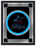 Miami Marlins MLB Logo Mirror