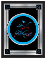 Miami Marlins Logo Mirror | Major League Base Mirror