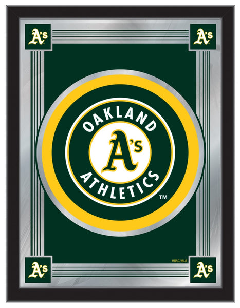 Oakland Athletics MLB Logo Mirror