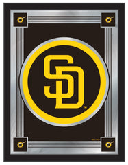 San Diego Padres Logo Mirror | Major League Base Mirror