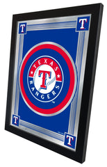 Texas Rangers MLB Logo Mirror