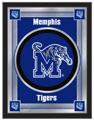 University of Memphis Logo Mirror | UM Tigers Bar Mirror Hanging Wall Decor