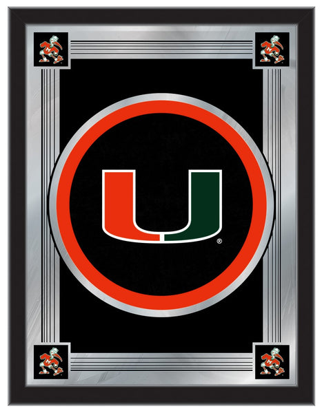 Miami Hurricanes Logo Mirror