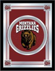 University of Montana Grizzlies Logo Mirror | University of Montana Grizzlies Logo Mirror Hanging Wall Decor