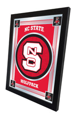 NC State Wolfpack Logo Mirror Side View by Holland Bar Stool Company