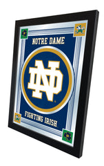 Notre Dame Fighting Irish ND Script Logo Mirror Side View by Holland Bar Stool Company