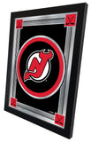New Jersey Devils NHL Hockey Team Logo Mirror
