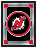 New Jersey Devils NHL Hockey Team Logo Mirror
