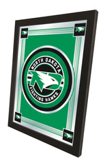 North Dakota Fighting Hawks Logo Mirror Side View by Holland Bar Stool Company