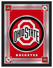 Ohio State Buckeyes Logo Mirror by Holland Bar Stool Company
