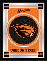 Oregon State Beavers Logo Mirror by Holland Bar Stool Company