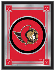 Ottawa Senators NHL Hockey Team Logo Mirror