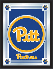 Pittsburgh Panthers Logo Mirror Logo Mirror by Holland Bar Stool Company