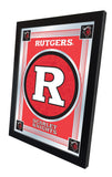 Rutgers Scarlet Knights Logo Mirror