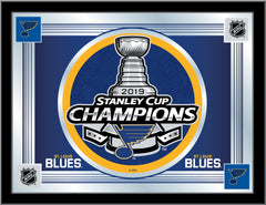 17" X 22" St. Louis Blues Stanley Cup Logo Mirror
