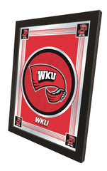 Western Kentucky Hilltoppers Logo Mirror Side View by Holland Bar Stool Company