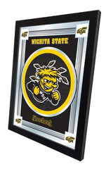 Wichita State Shockers Logo Mirror Side View by Holland Bar Stool Company
