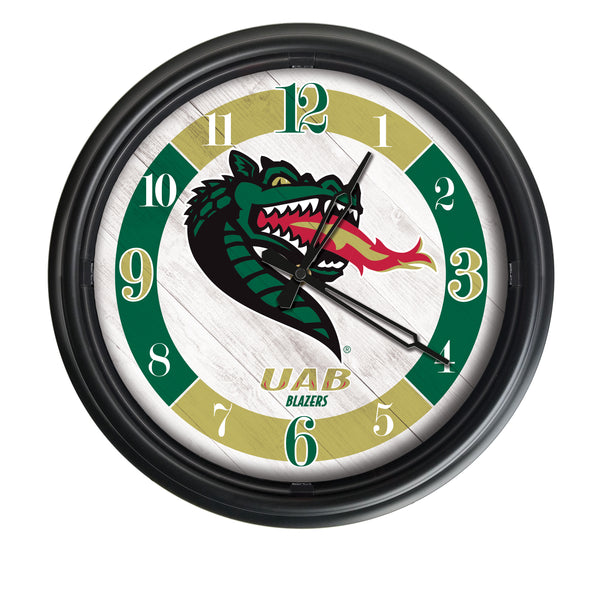 Alabama Birmingham Blazers Logo LED Clock | LED Outdoor Clock