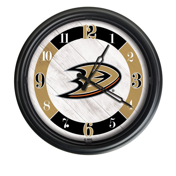 Anaheim Ducks Logo LED Clock | LED Outdoor Clock
