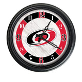 Carolina Hurricanes Logo LED Clock | LED Outdoor Clock