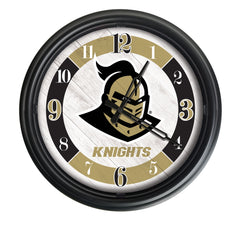 UCF Knights Logo LED Outdoor Clock by Holland Bar Stool Company Home Sports Decor Gift Idea